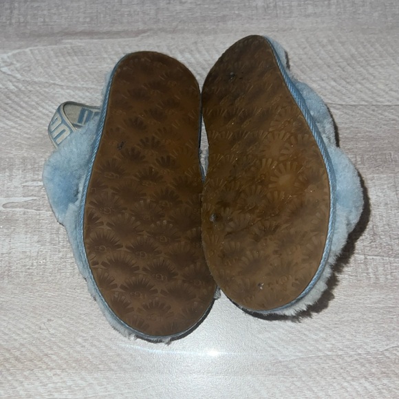 UGG Toddler Oh Yeah Sandals - Size 11 Horizon Blue - Picture 4 of 5